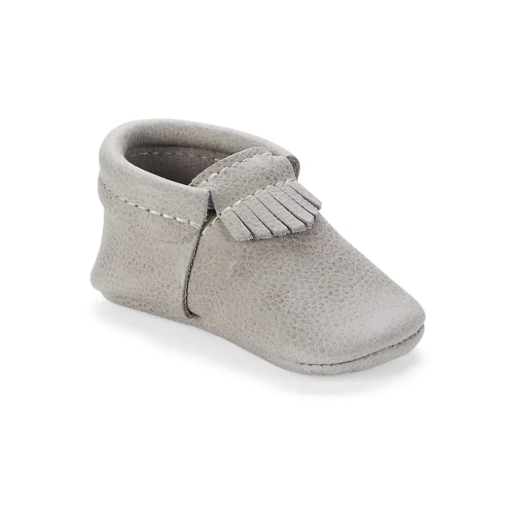 Freshly Picked Baby Boy's Salt Flats City Soft Sole Moccasins - Size 1